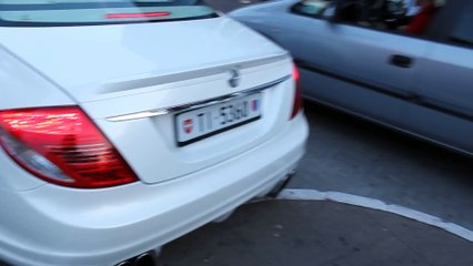 RARE! Mercedes CL FAB DESIGN start up+acceleration!! HD