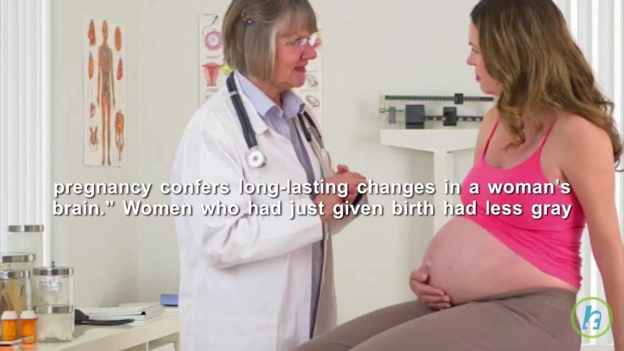 Pregnancy Can Change a Woman's Brian
