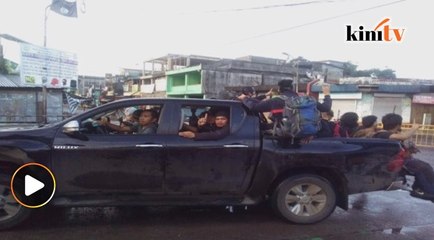 Tentera, pemberontak Maute 'tempur' di Marawi City