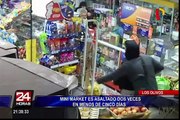 Los Olivos: minimarket es asaltado dos veces en menos de cinco das