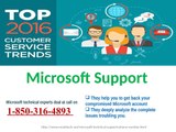 How to get Microsoft Support 1-850-316-4893 from the diligent tech experts?