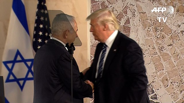 Trump appelle Israéliens et Palestiniens au compromis