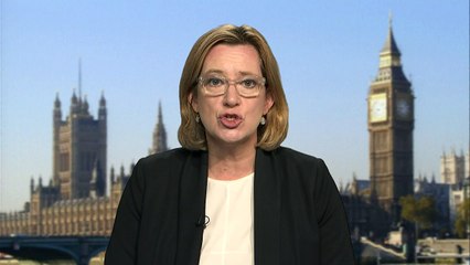 Amber Rudd expects critical threat level to be "temporary"