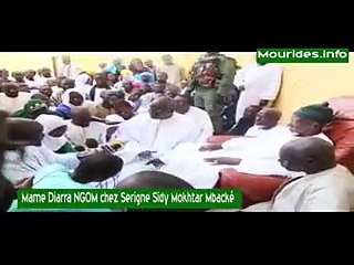 Mame Diarra Ngom reçue par le khalif Général des mourides … Regardez!!