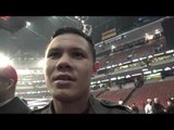 ALEX LUNA on people saying he fights like JULIO CESAR CHAVEZ Sr. EsNews Boxing