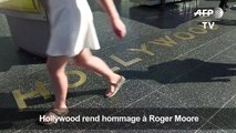Hollywood rend hommage à Roger Moore