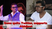Quitting Twitter, says Sonu Nigam after Abhijeet's account suspended