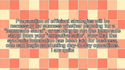 Business Planning: Preparation Is Key