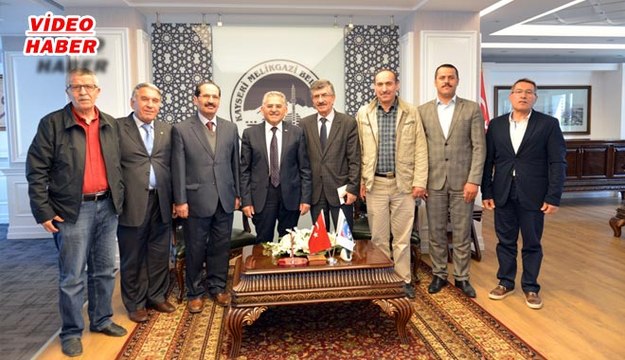 (25 MAYIS 2017) TURAN VE SARIMSAKLI DAYANIŞMA GRUBU MELİKGAZİ BELEDİYESİ'Nİ ZİYARET ETTİ