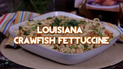 Louisiana crawfish Fettuccine - Great dinner recipe
