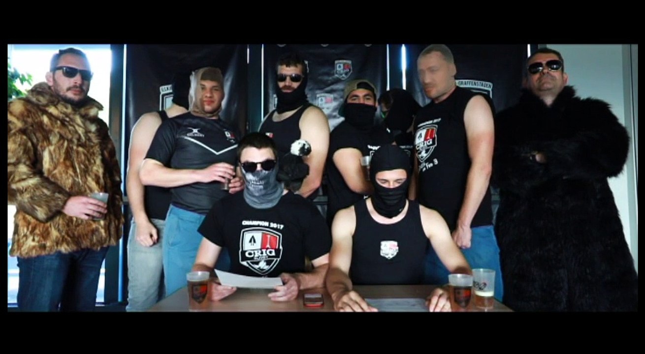 Les joueurs du CRIG ont enlevé la mascotte de leur club hôte