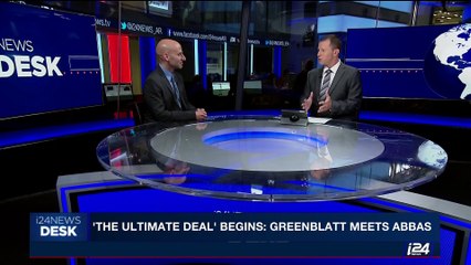 i24NEWS DESK | Trump 'very forceful' in restarting peace talks | Thursday, May 25th 2017