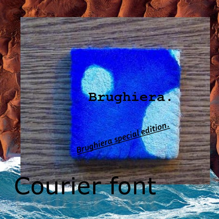 Courier foint.