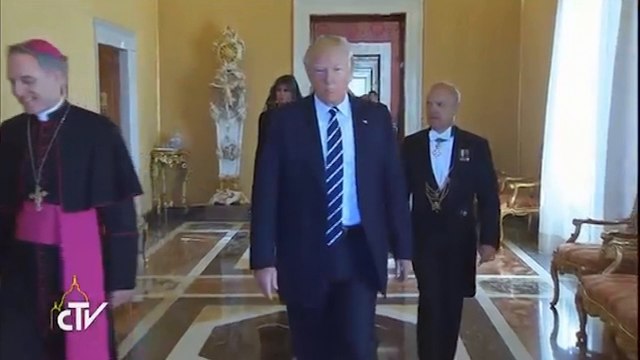 El Papa recibe a Trump en el Vaticano