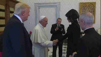 El papa y Trump se reúnen en privado en el Vaticano