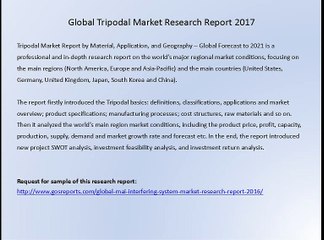 Global Tripodal Market Research Report 2017