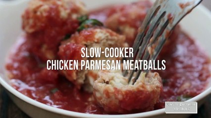 Chicken Parmesan Meatballs