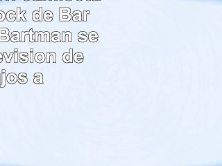 Los Simpson  camiseta Born to rock de Bart Simpson  Bartman  serie de televisión de