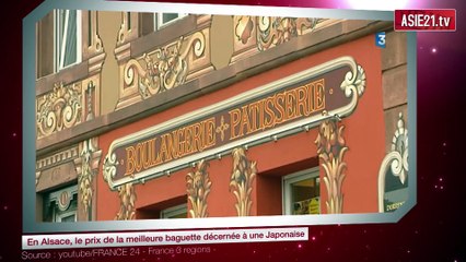 En Alsace, le prix de la meilleure baguette décernée à une Japonaise