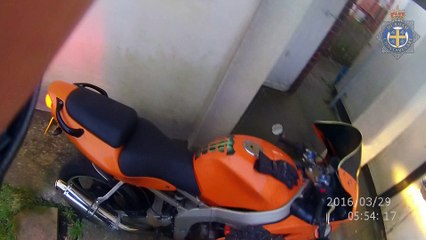 Footage of fatal motorcycle collision released to urge drivers to be more careful