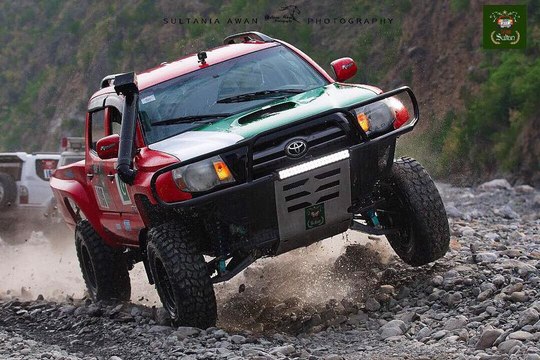 Sahibzada Sultan Winner of Abbotabad Off-road Rally 2017 Slow Motion ♦ Team Sultan