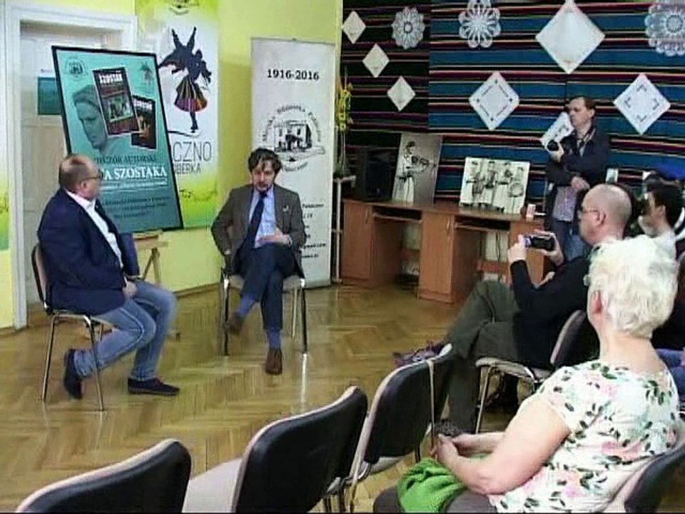 Wieczór autorski Wita Szostaka, autora książki Oberki do Końca Świata
