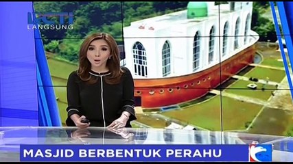 Ada Masjid Berbentuk Perahu Nabi Nuh di Semarang