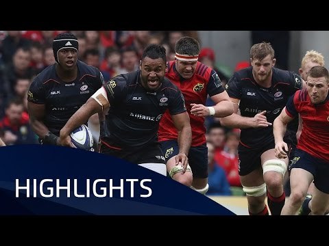 Munster Rugby v Saracens (SF2) - Highlights – 22.04.2017