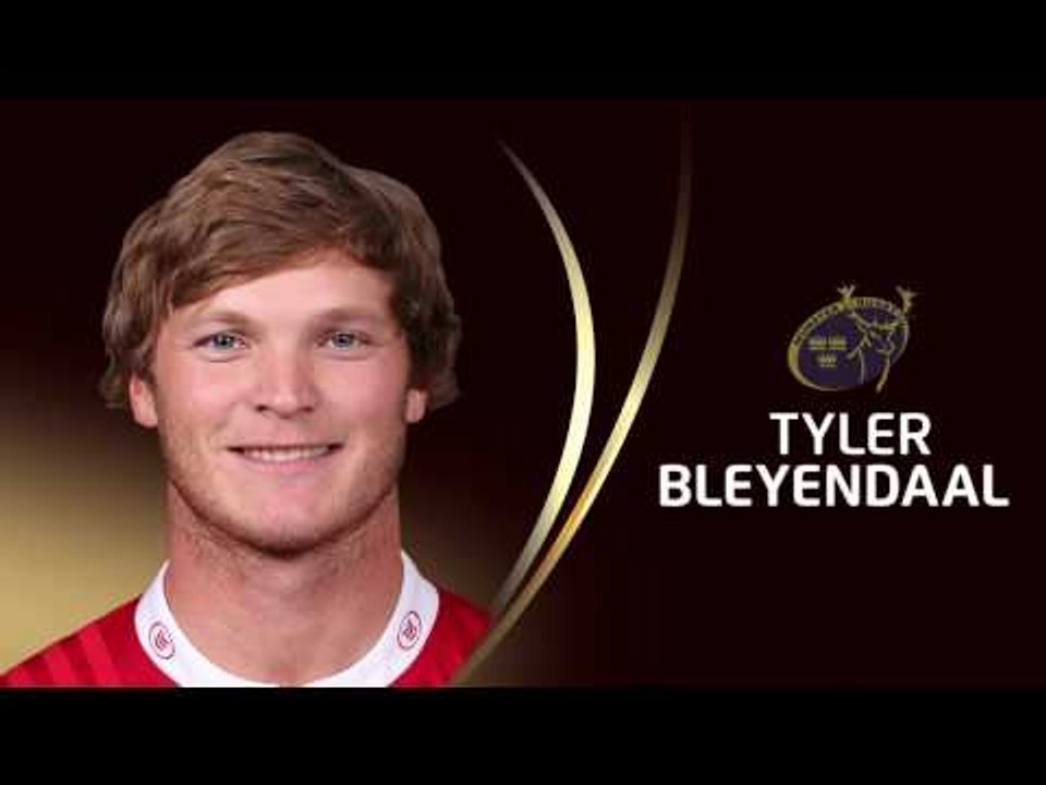 Tyler Bleyendaal (Munster Rugby) - EPCR European Player of the Year 2017 Nominee