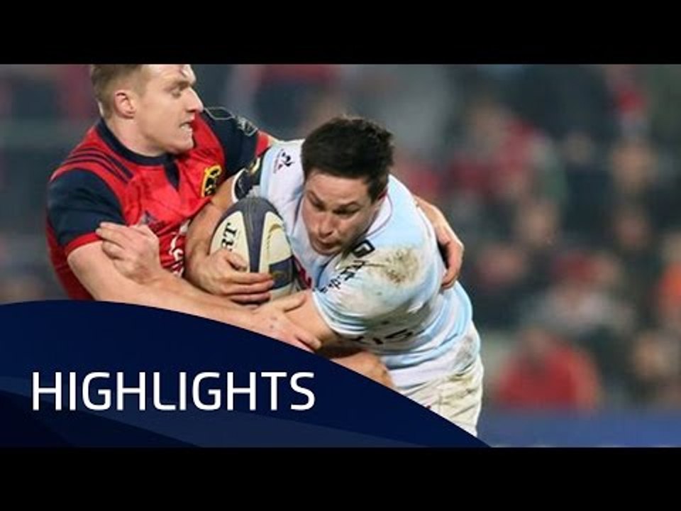 Munster Rugby v Racing 92  (Pool 1) Highlights...