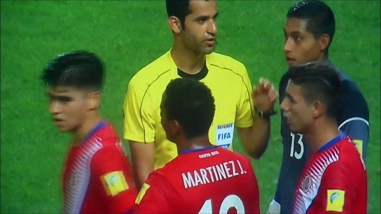 Diogo Goncalves Controversial Penalty Goal vs Costa Rica U-20 (0-1)