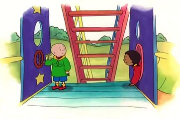 Caillou français - Caillou et le grand toboggan