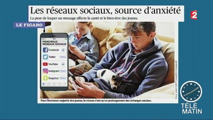 Les réseaux sociaux, un danger pour les ados, surtout Snapchat et Instagram