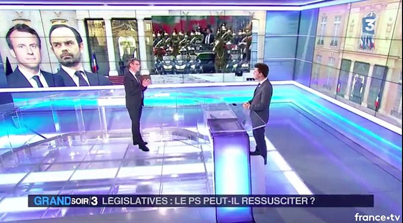 Mathieu Hanotin au Grand Soir 3 du mercredi 18 mai 2017