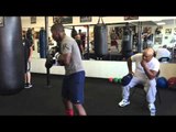 130 div star tevin farmer working out EsNews Boxing