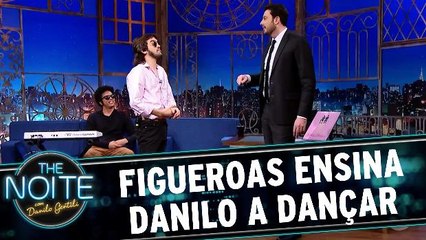 Figueroas ensina Danilo a dançar