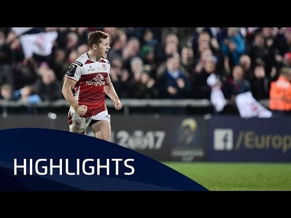 Ulster Rugby v Exeter Chiefs (Pool 5) Highlights – 22.10.2016