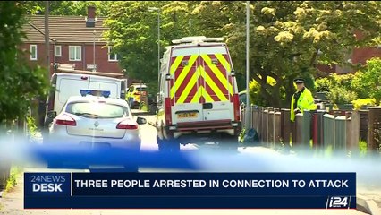 i24NEWS DESK | Three people arrested in connection to atttack | Wednesday, May 24th 2017