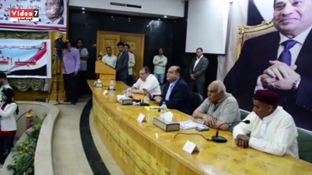 بالفيديو.. محافظ مطروح يناقش إزالة التعديات خلال مؤتمر الشباب