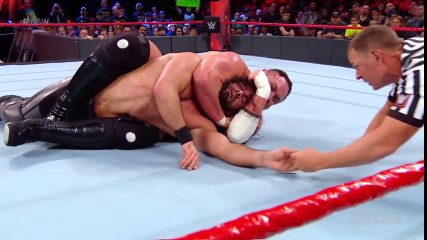 Samoa Joe & Bray Wyatt vs Seth Rollins & Roman Reigns - Raw 5_22_17