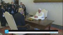 ترامب في يلتقي البابا فرنسيس