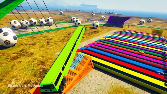 arabalar çizgi film _ Uzun arabalarla renkleri ve sayıları öğrenin video _ Çocuklar için Renkler,Çizgi film izle 2017