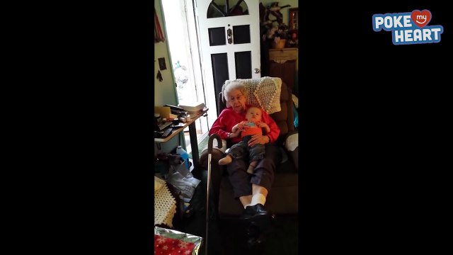 Soldier Surprises Sweet Grandma - Daily Heart Beat