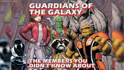 Guardians of The Galaxy and Their Famous Friends