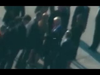 Roma - Arriva il presidente Donald Trump, la Polizia sorvola la città (24.05.17)