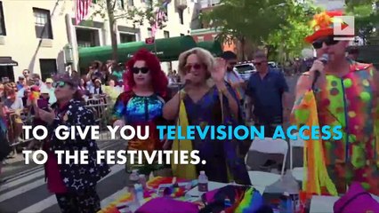 Tune in because NYC Pride will be broadcast live on TV this year!