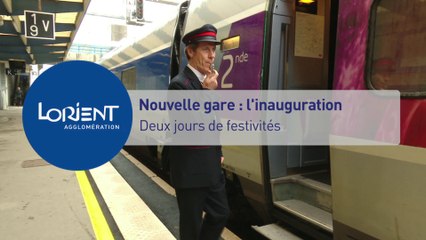 Nouvelle gare: l'inauguration