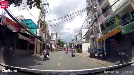 Không chỉ gây tai nạn, đôi nam nữ còn bỏ mặc nạn nhân, phóng ga biến mất dạng