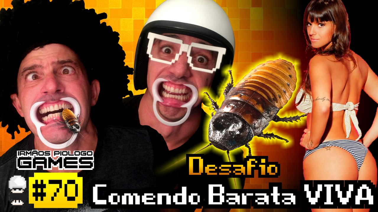 Irmãos Piologo Games 70 -  Comendo BARATA VIVA - Nioh, For Honor