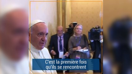 Une premiere. Donald Trump a été reçu par le pape.